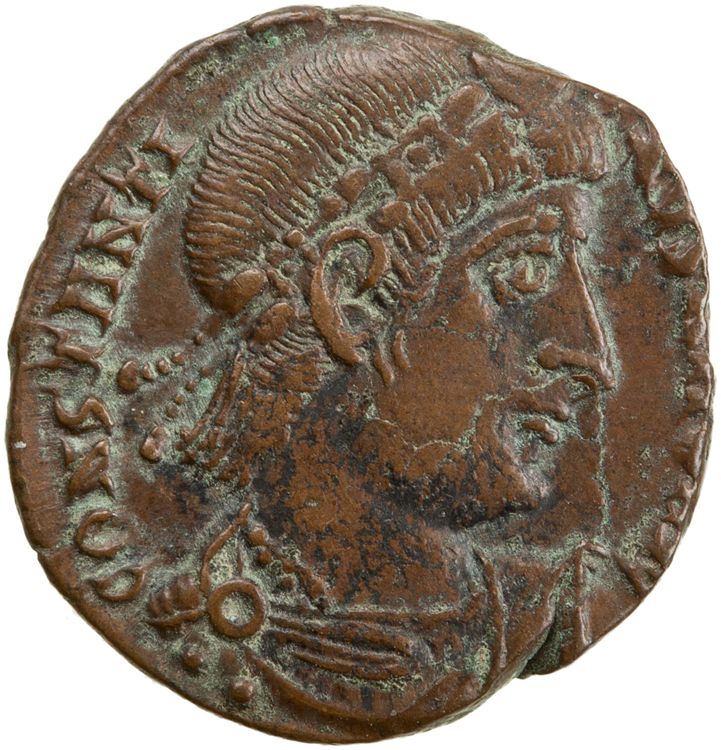 RIC VII Heraclea 136, аверс, American Numismatic Society (ans)