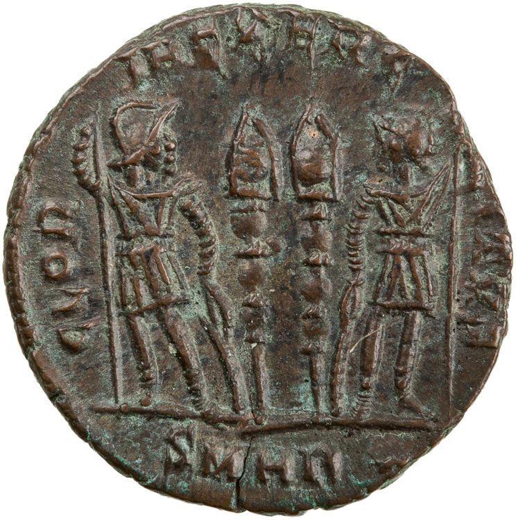 RIC VII Heraclea 136, реверс, American Numismatic Society (ans)