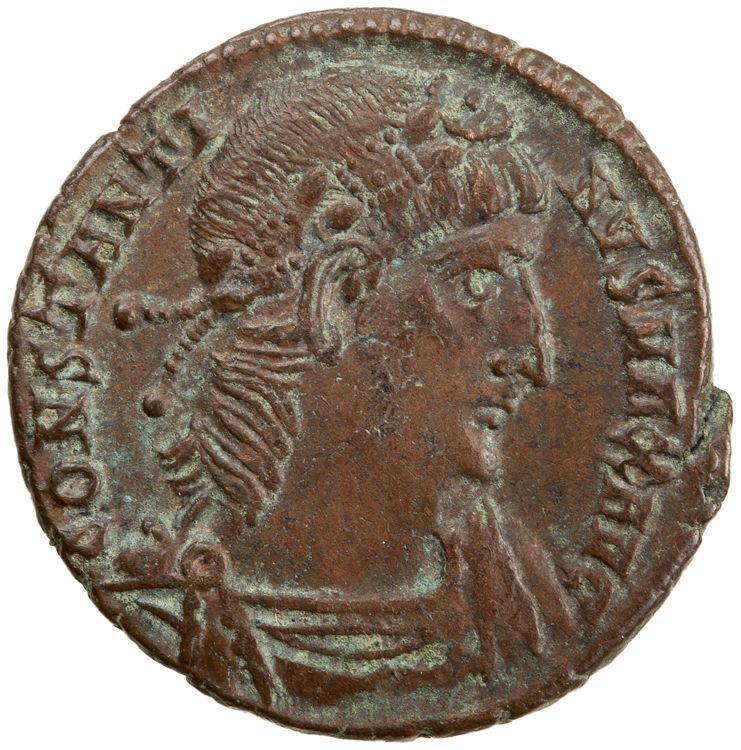 RIC VII Heraclea 136, аверс, American Numismatic Society (ans)