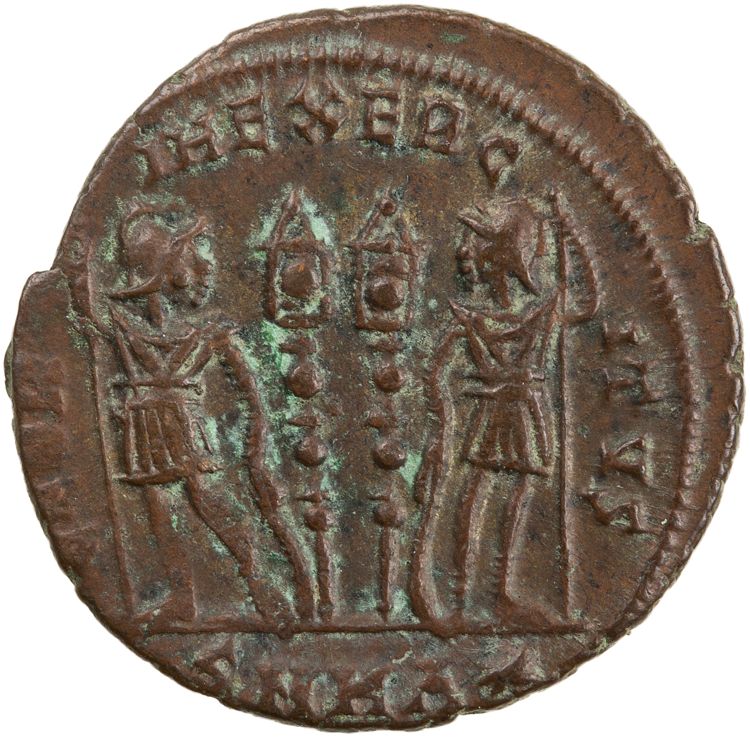RIC VII Heraclea 136, реверс, American Numismatic Society (ans)