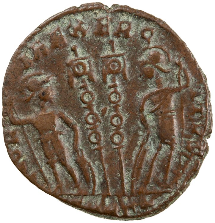 RIC VII Heraclea 136, реверс, American Numismatic Society (ans)