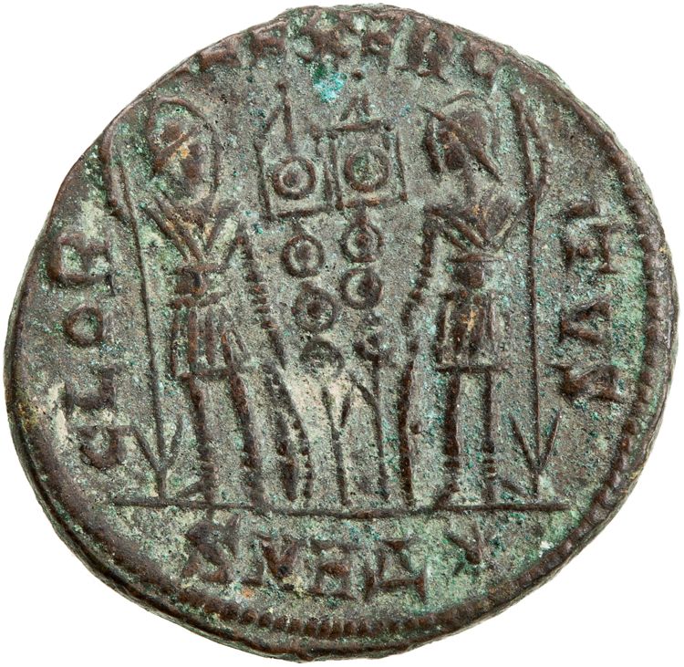 RIC VII Heraclea 136, реверс, American Numismatic Society (ans)