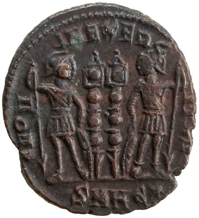 RIC VII Heraclea 136, реверс, American Numismatic Society (ans)