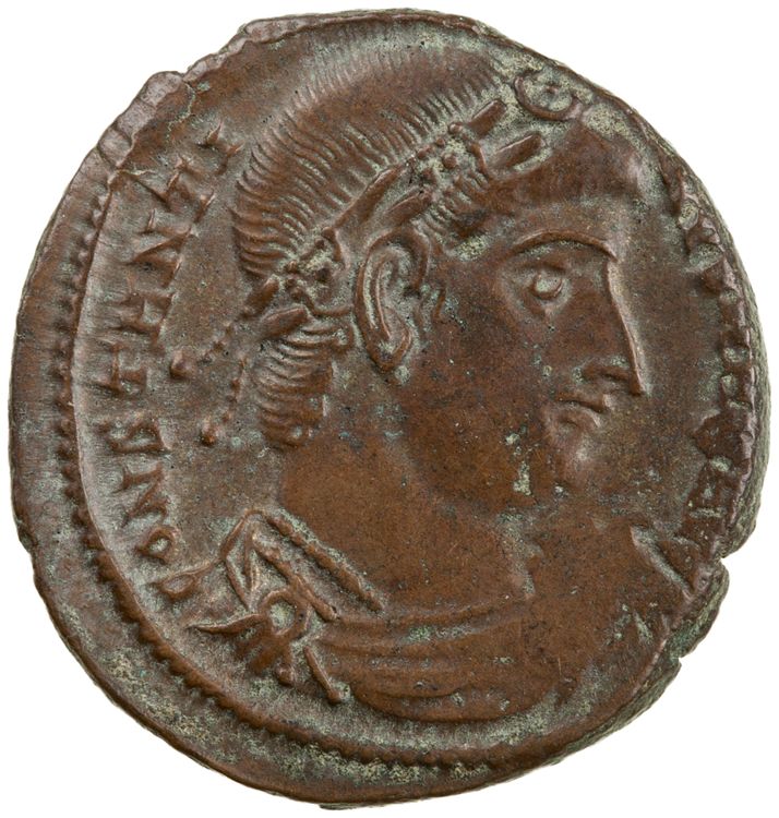 RIC VII Heraclea 136, аверс, American Numismatic Society (ans)