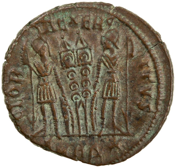 RIC VII Heraclea 138, реверс, American Numismatic Society (ans)