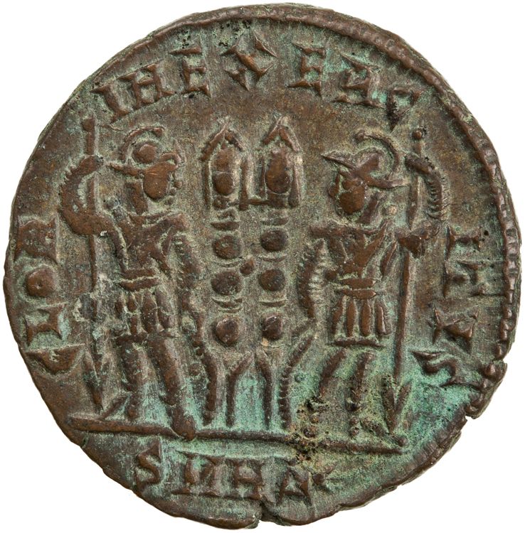 RIC VII Heraclea 138, реверс, American Numismatic Society (ans)