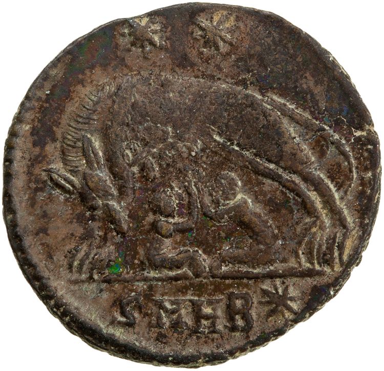реверс RIC VII Heraclea 143