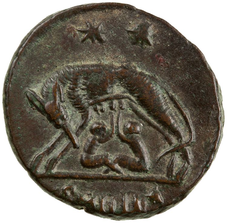 RIC VII Heraclea 143, реверс, American Numismatic Society (ans)