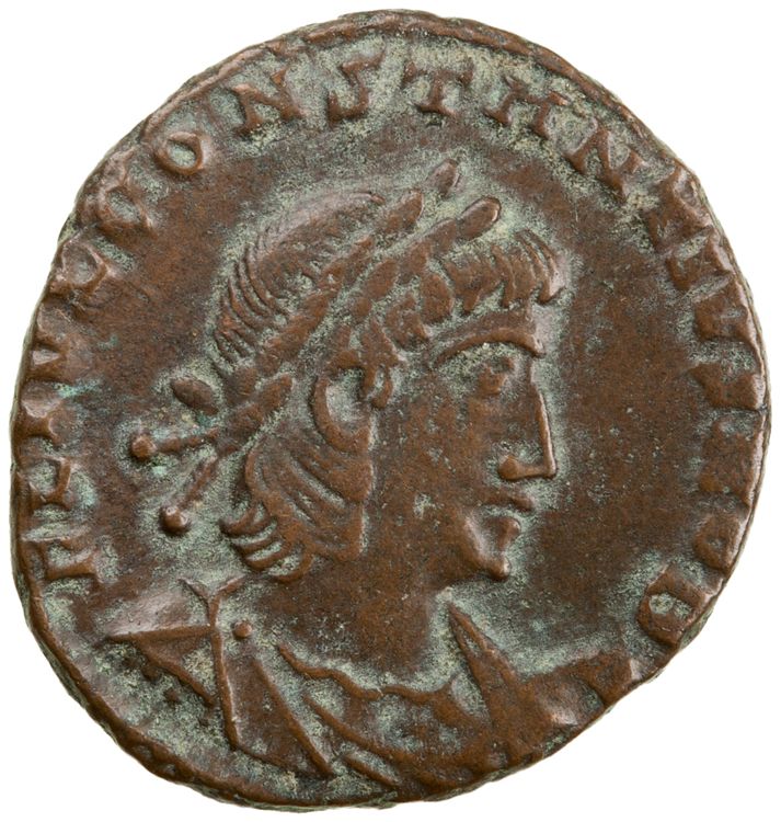 RIC VII Heraclea 153, аверс, American Numismatic Society (ans)