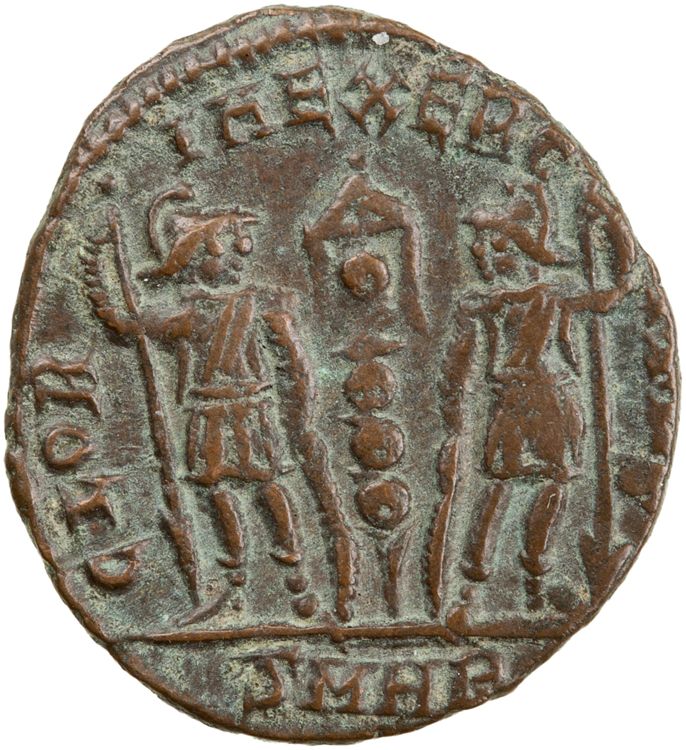 RIC VII Heraclea 153, реверс, American Numismatic Society (ans)