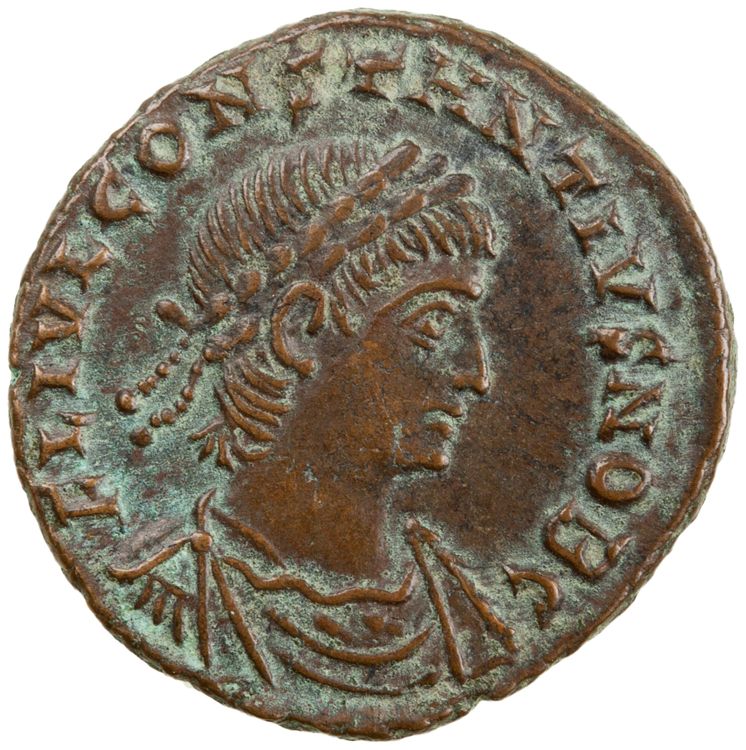 RIC VII Heraclea 153, аверс, American Numismatic Society (ans)