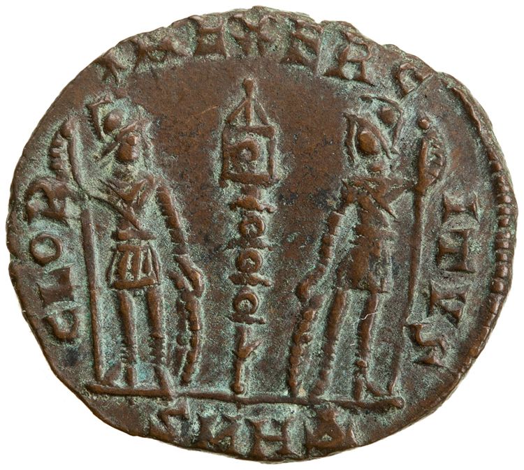 RIC VII Heraclea 153, реверс, American Numismatic Society (ans)