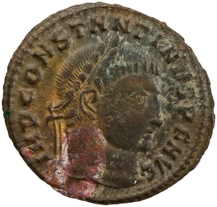RIC VII Thessalonica 19, аверс, American Numismatic Society (ans)