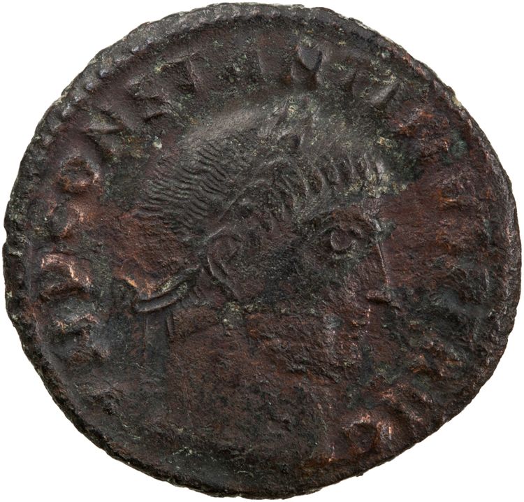 RIC VII Thessalonica 19, аверс, American Numismatic Society (ans)