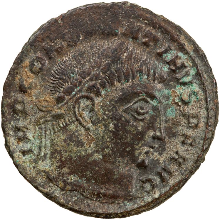 RIC VII Thessalonica 19, аверс, American Numismatic Society (ans)