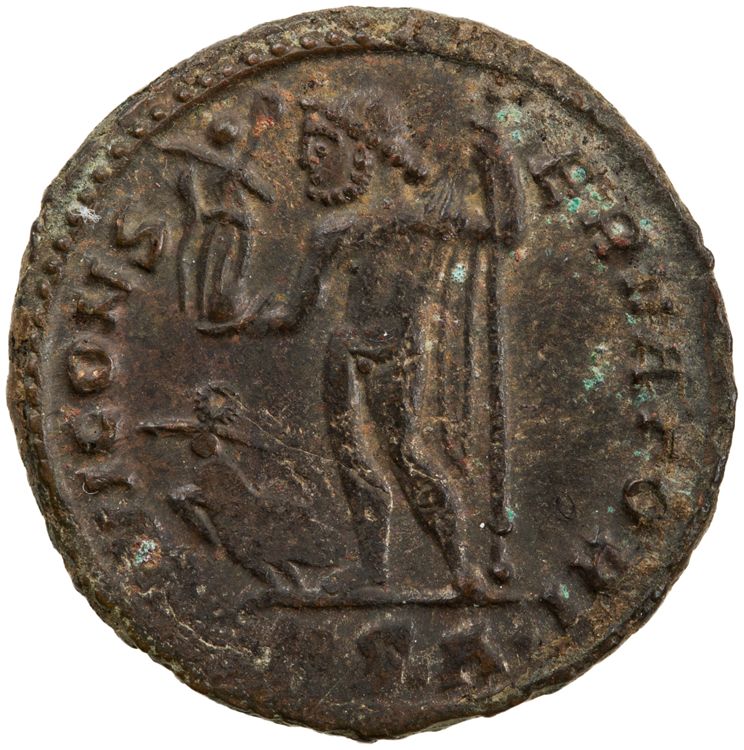 RIC VII Thessalonica 19, реверс, American Numismatic Society (ans)