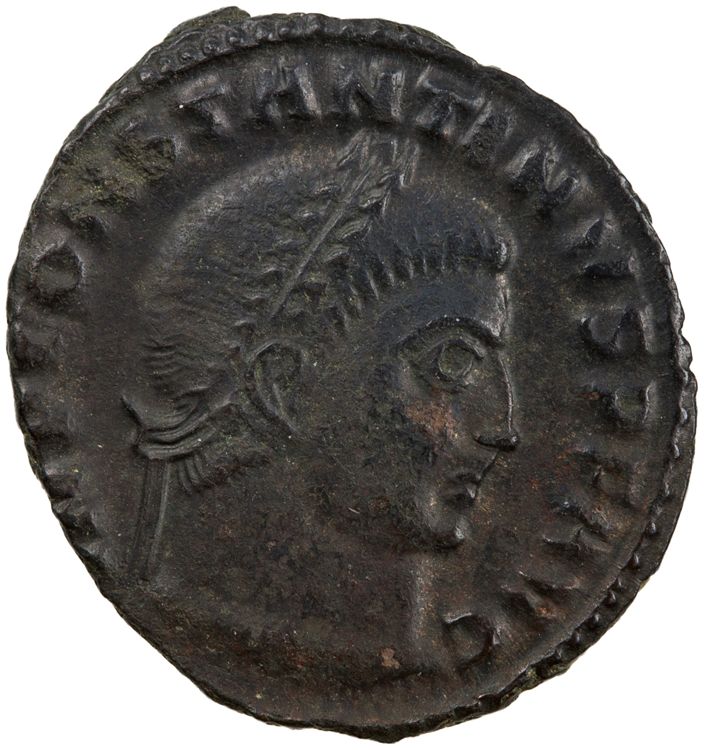 RIC VII Thessalonica 19, аверс, American Numismatic Society (ans)