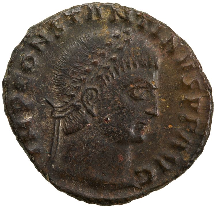 RIC VII Thessalonica 19, аверс, American Numismatic Society (ans)