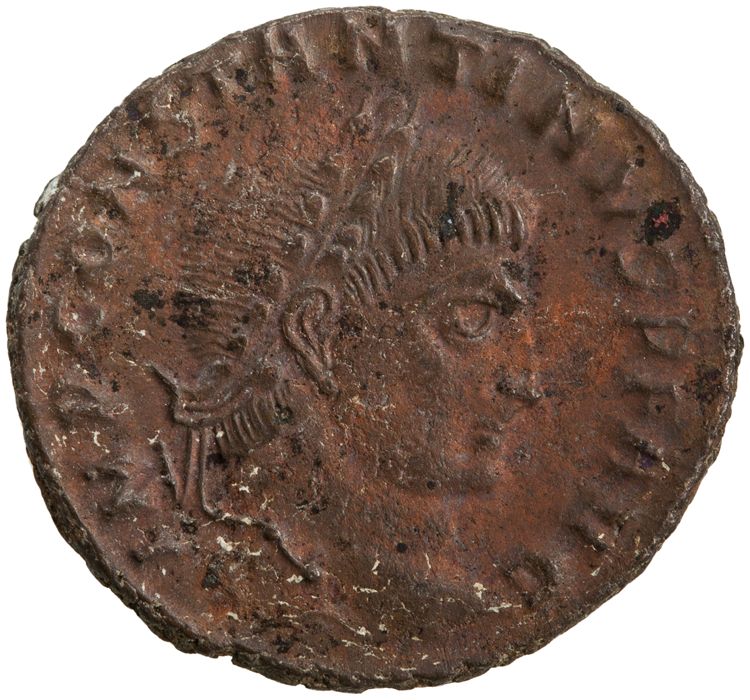 RIC VII Thessalonica 19, аверс, American Numismatic Society (ans)