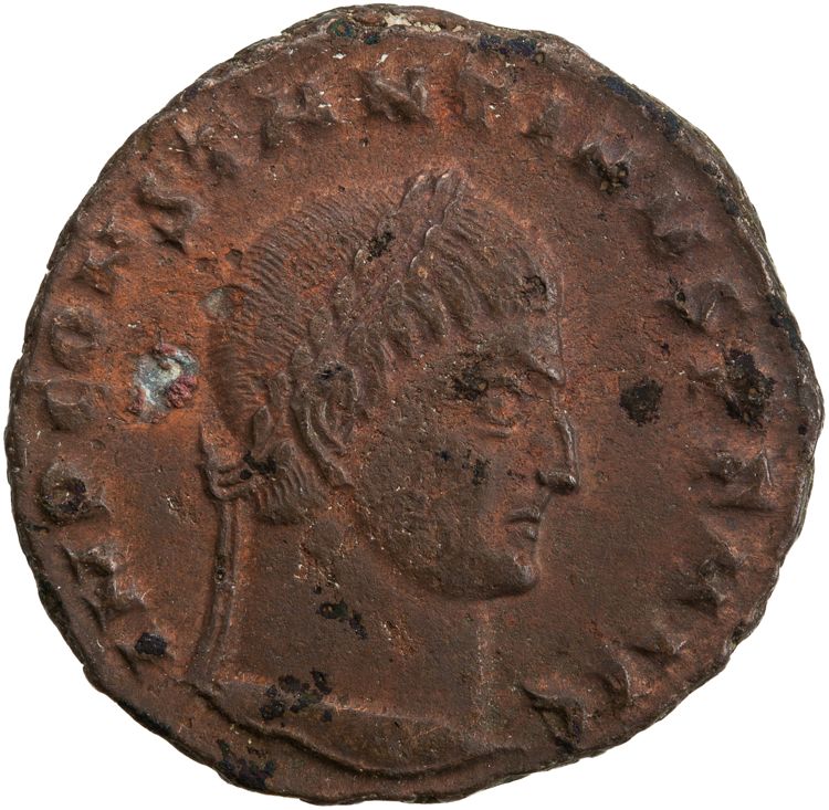 RIC VII Thessalonica 19, аверс, American Numismatic Society (ans)