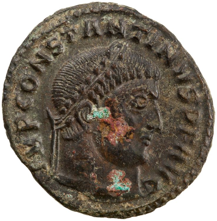RIC VII Thessalonica 19, аверс, American Numismatic Society (ans)