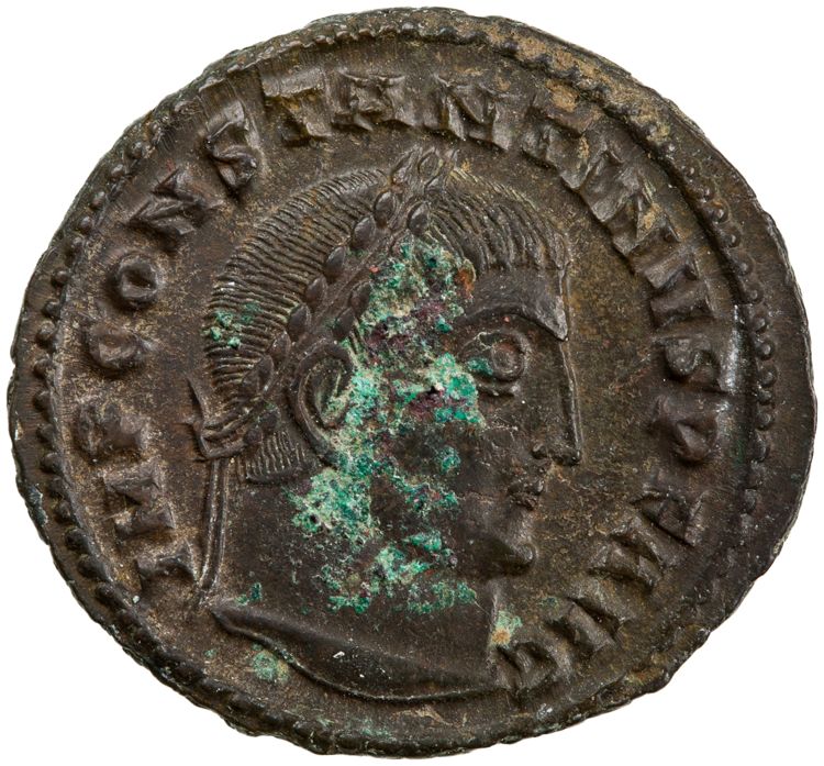 RIC VII Thessalonica 19, аверс, American Numismatic Society (ans)