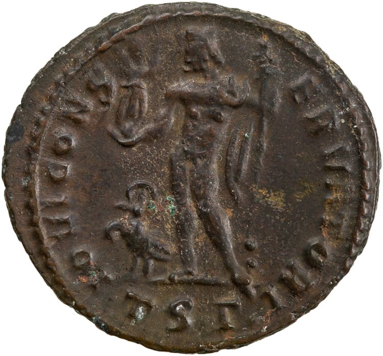 RIC VII Thessalonica 19, реверс, American Numismatic Society (ans)