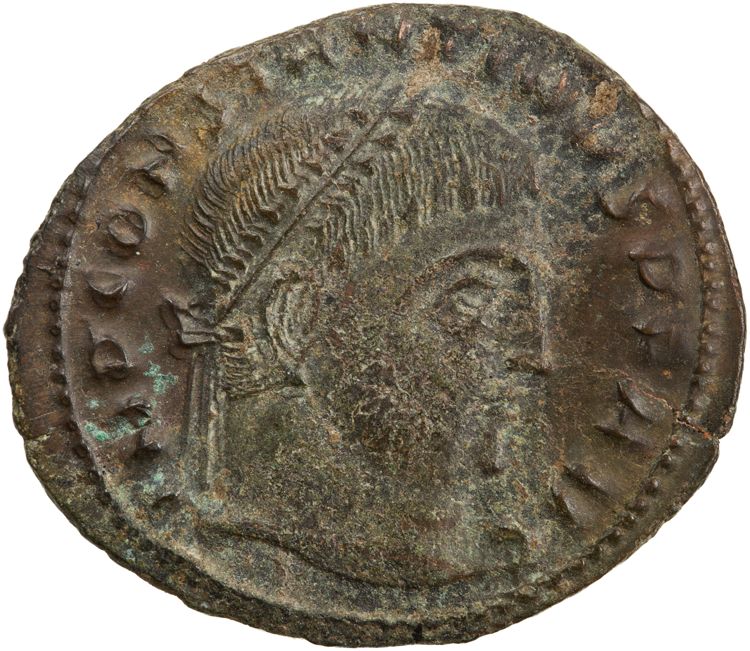 RIC VII Thessalonica 19, аверс, American Numismatic Society (ans)