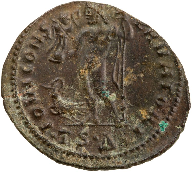 RIC VII Thessalonica 19, реверс, American Numismatic Society (ans)