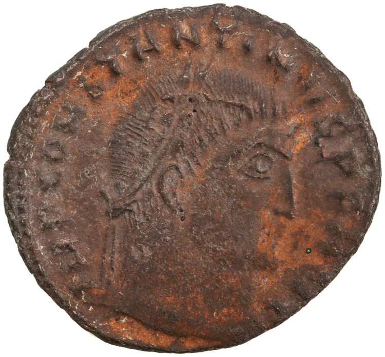 RIC VII Thessalonica 19, аверс, American Numismatic Society (ans)