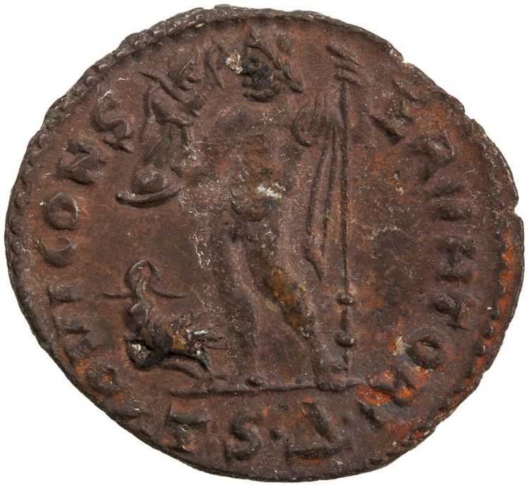 RIC VII Thessalonica 19, реверс, American Numismatic Society (ans)