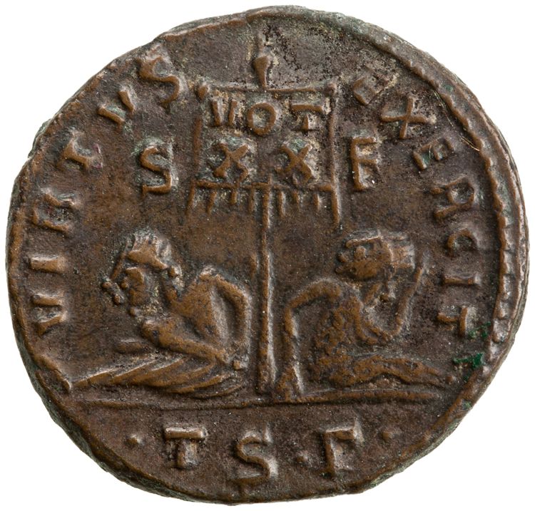 RIC VII Thessalonica 75, реверс, American Numismatic Society (ans)