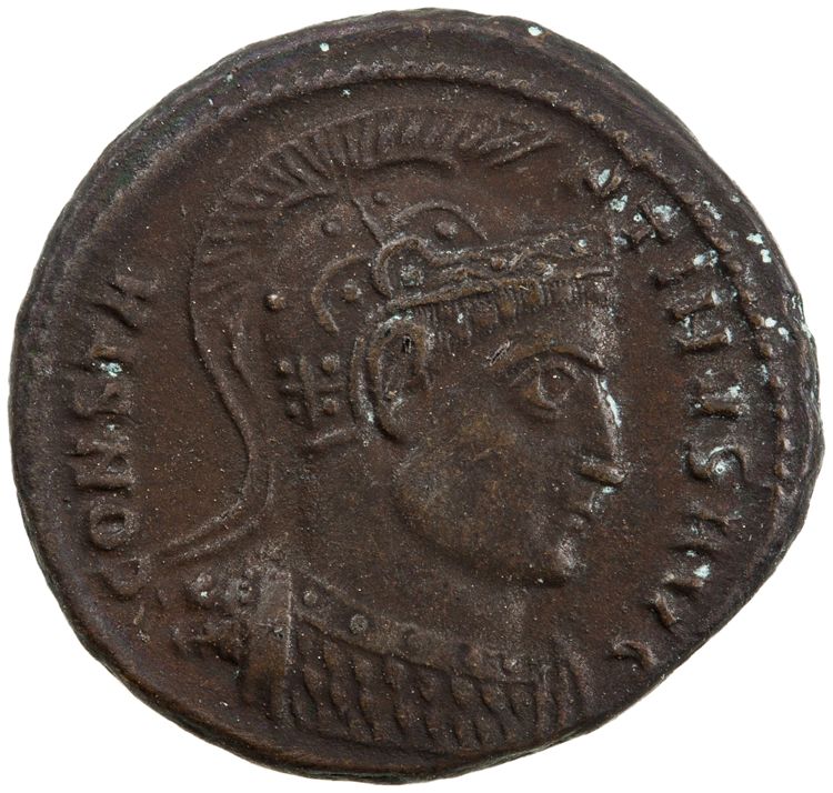 RIC VII Thessalonica 75, аверс, American Numismatic Society (ans)
