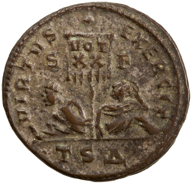 реверс RIC VII Thessalonica 78