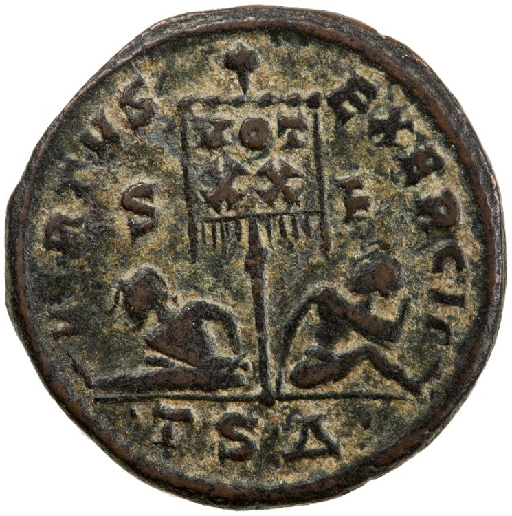 RIC VII Thessalonica 78, реверс, American Numismatic Society (ans)