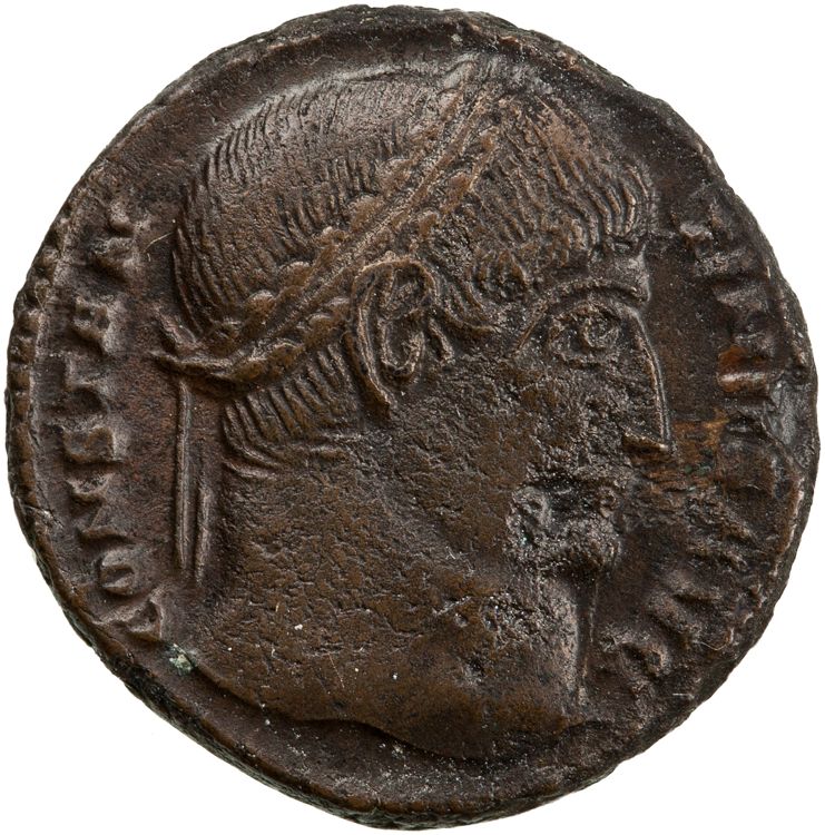 RIC VII Thessalonica 117, аверс, American Numismatic Society (ans)