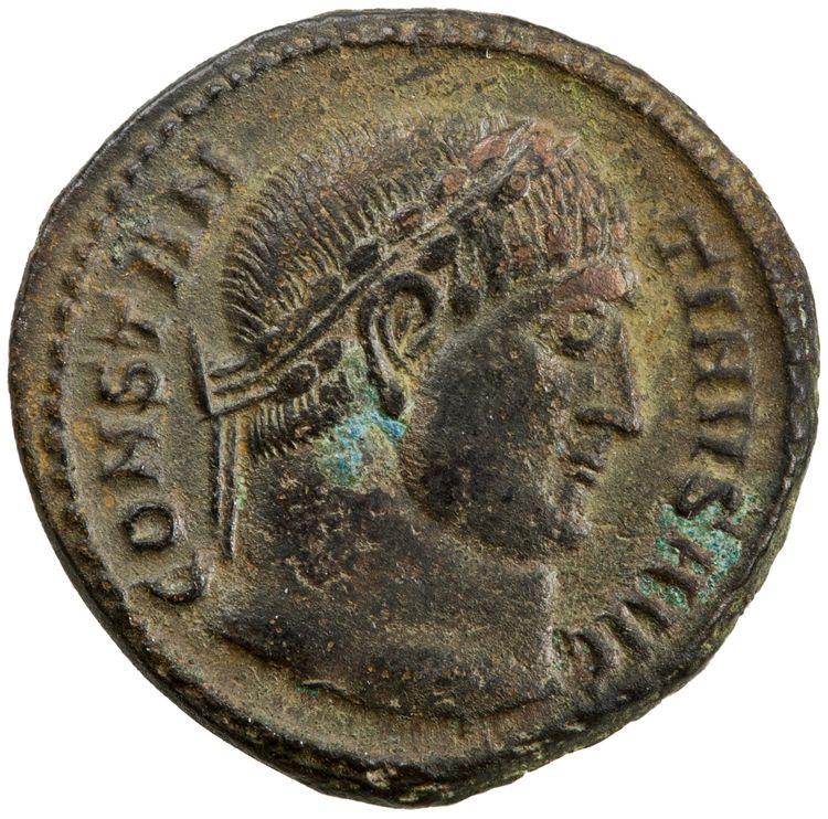 RIC VII Thessalonica 117, аверс, American Numismatic Society (ans)