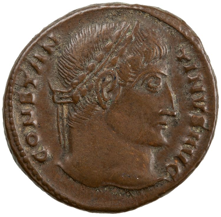 RIC VII Thessalonica 117, аверс, American Numismatic Society (ans)