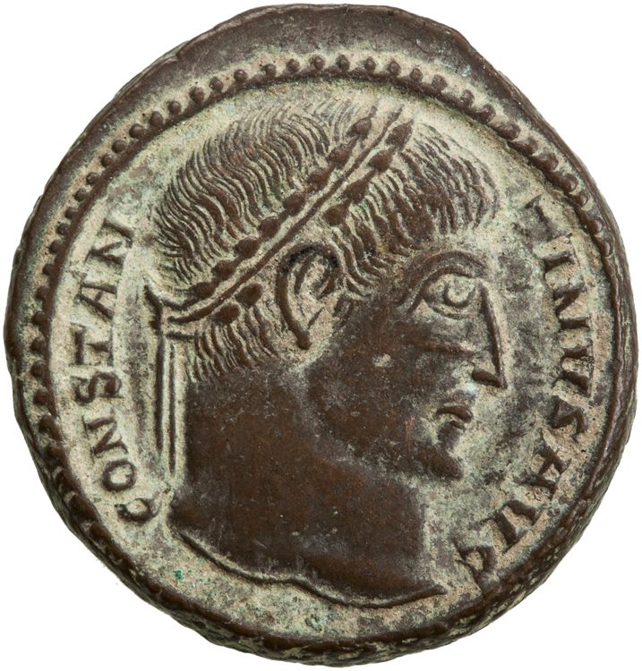 RIC VII Thessalonica 117, аверс, American Numismatic Society (ans)