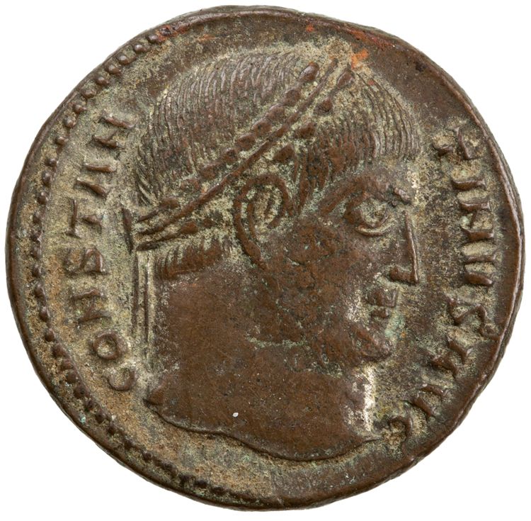 RIC VII Thessalonica 117, аверс, American Numismatic Society (ans)
