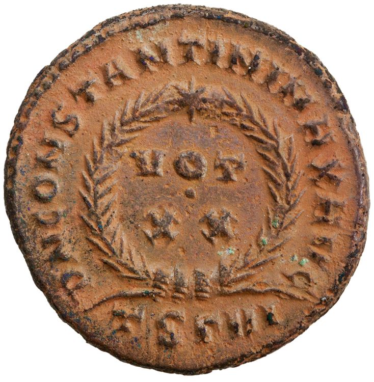 RIC VII Thessalonica 117, реверс, American Numismatic Society (ans)