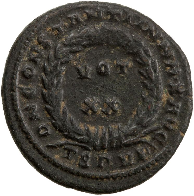 RIC VII Thessalonica 117, реверс, American Numismatic Society (ans)