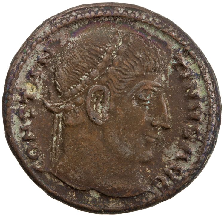 RIC VII Thessalonica 117, аверс, American Numismatic Society (ans)