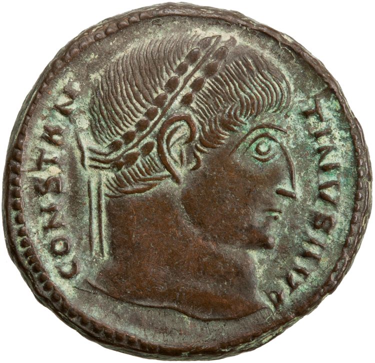 RIC VII Thessalonica 117, аверс, American Numismatic Society (ans)