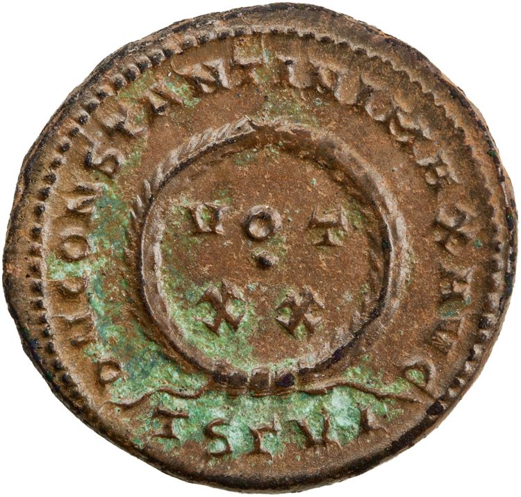 RIC VII Thessalonica 117, реверс, American Numismatic Society (ans)