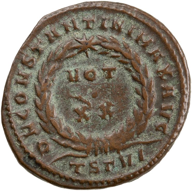 RIC VII Thessalonica 117, реверс, American Numismatic Society (ans)
