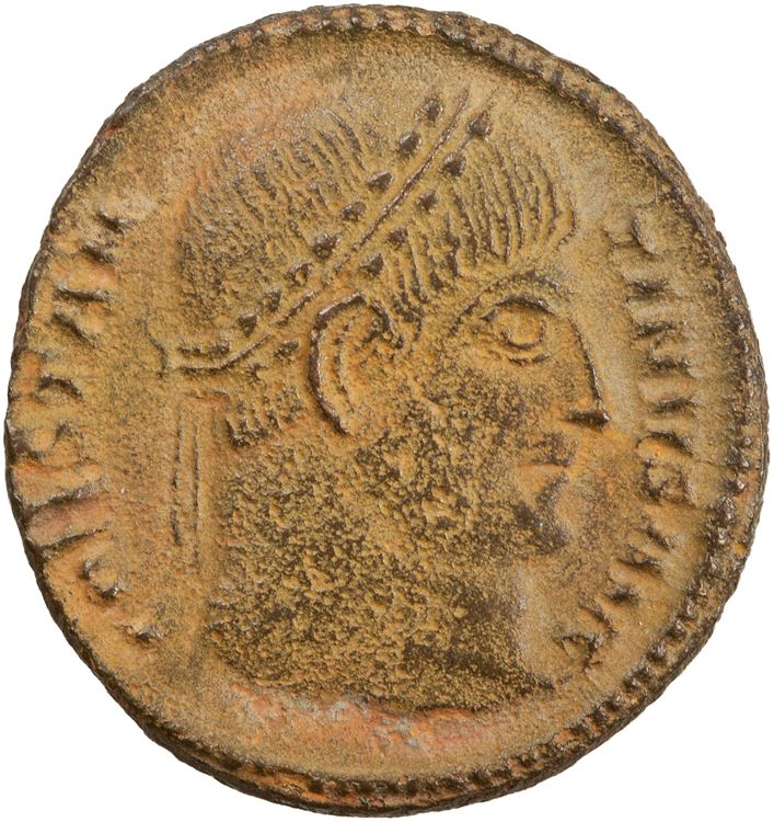 RIC VII Thessalonica 117, аверс, American Numismatic Society (ans)