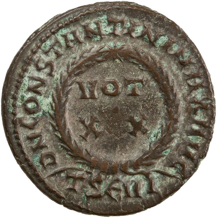 RIC VII Thessalonica 117, реверс, American Numismatic Society (ans)
