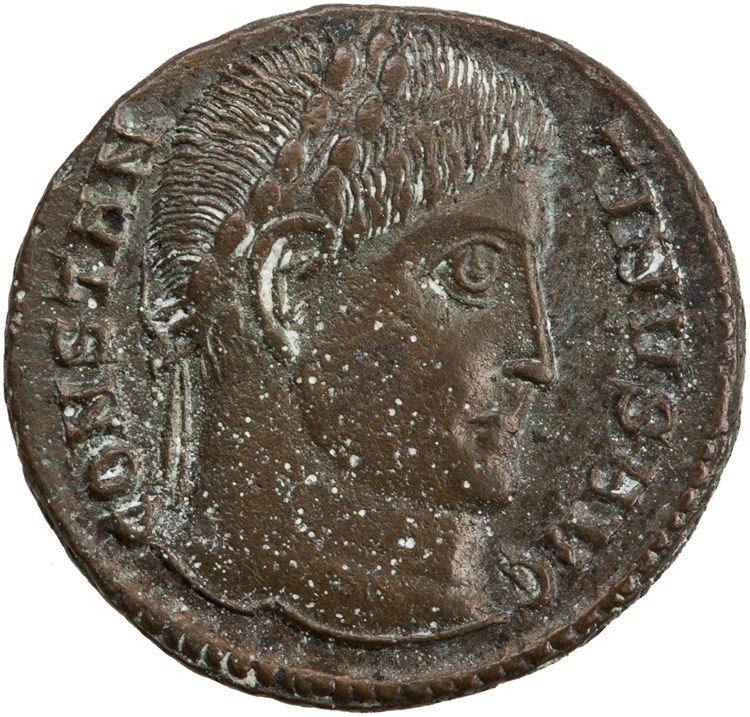 RIC VII Thessalonica 117, аверс, American Numismatic Society (ans)