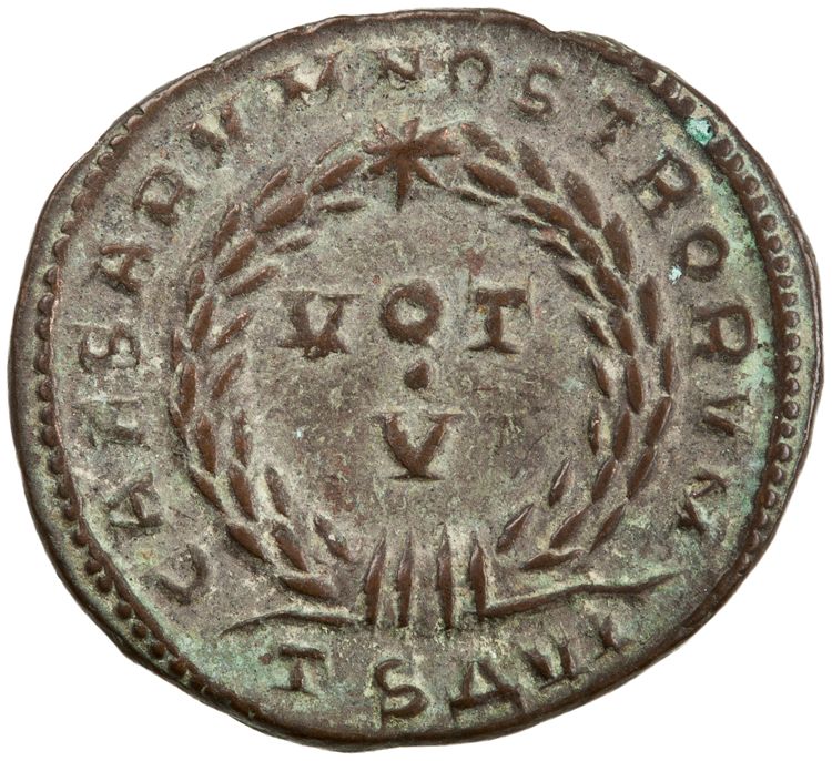 RIC VII Thessalonica 118, реверс, American Numismatic Society (ans)